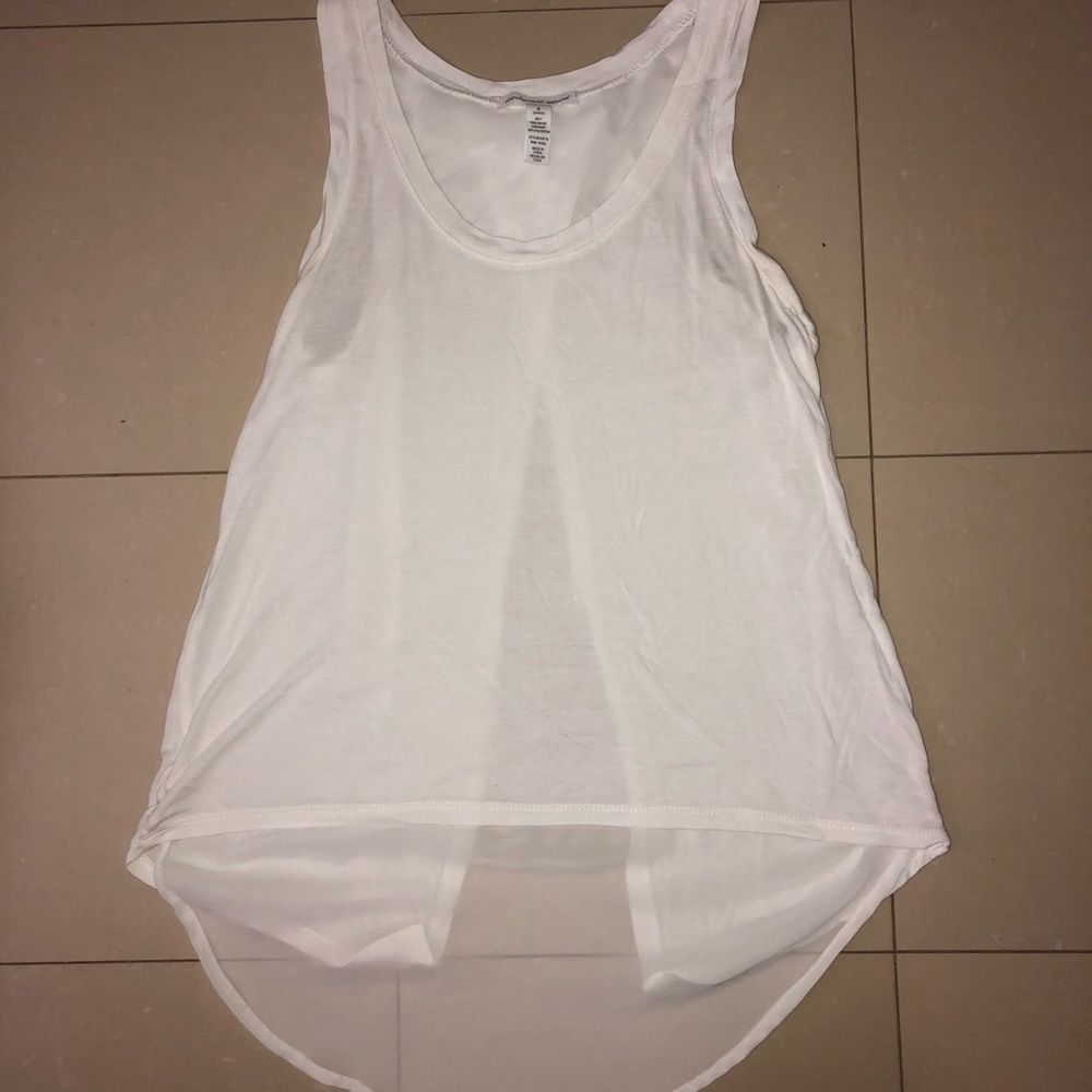White tank top